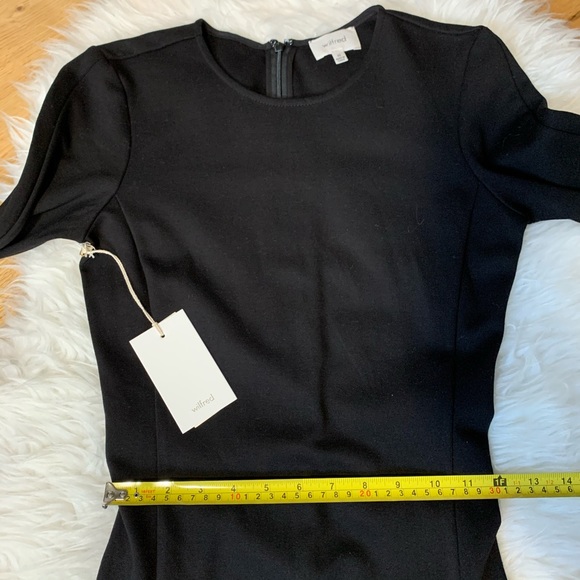 Wilfred Scriva Black Dress Size XS NWT - Picture 4 of 12